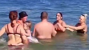 haos na plaži u Ulcinju