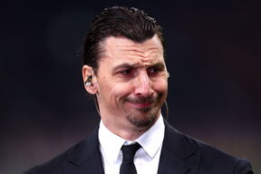 Zlatan Ibrahimović pravi čudan izraz lica.