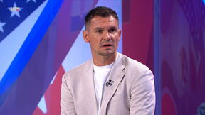 Dejan Lovren u studiju HRT-a posle meča u odelu.