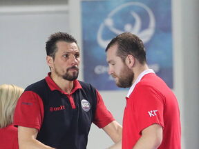Selektor Srbije Vladimir Vujasinović i bivši selektor Uroš Stevanović.