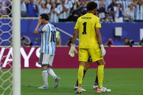Lionel Mesi i Vozinja na utakmici Argentina Zelenortska Ostrva