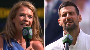 Anabel Kroft i Novak Đoković na Vimbldonu