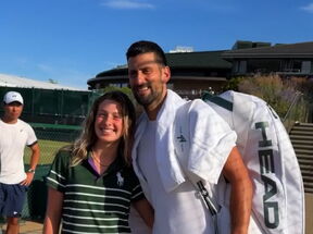 Novak Đoković i devojka koju je uplašio na Vimbldonu