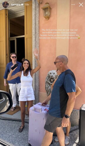 Tamara Kalinić proba pre venčanja