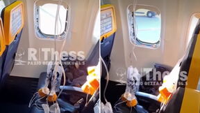 Drama u avionu