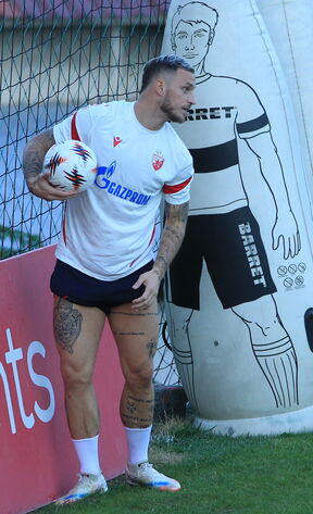 Marko Arnautović na pripremama Zvezde