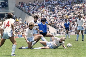 Dijego Armando Maradona protiv Engleske na Mundijalu 1986.