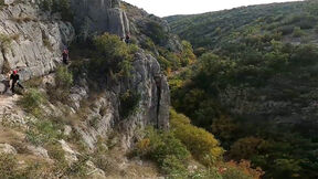 Muškarac visio 10 sati na steni  u kanjonu reke Čikole kod Drniša.jpg