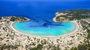 Voidokilija plaža, Grčka