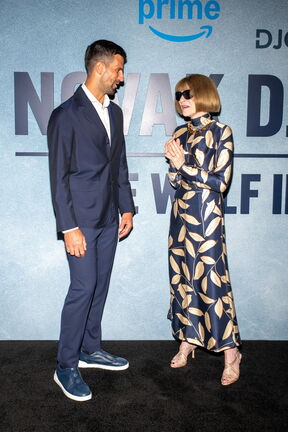 Novak Đoković i Ana Vintur na premijeri dokumentarca u Njujorku