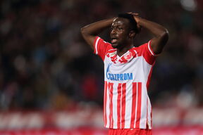 Osman Bukari u dresu Crvene zvezde