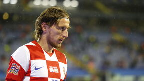 Luka Modrić na utakmici Hrvatske reprezentacije