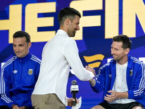 Novak Đoković Lionel Mesi