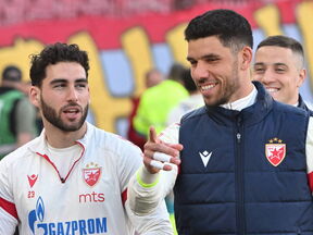 Golman Crvene zvezde Omri Glazer.
