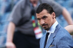Zlatan Ibrahimović zabrinut izraz lica.