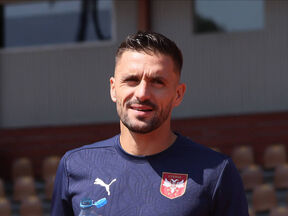 Srpski fudbaler Dušan Tadić.