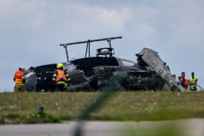 Pao vojni helikopter u Češkoj Republici