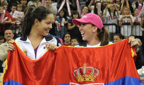 Ana Ivanović i Jelena Janković