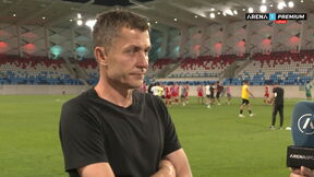 Saša Ilić daje izjavu posle meča protiv UNA Štrasena