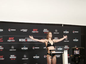 Stefani Lusijano, takmičarka pred UFC Beograd.