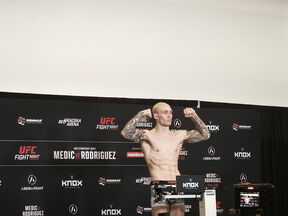 MMA borac Navaho Stirling u Beogradu.