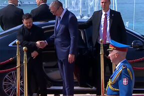 Aleksandar Vučić i Volodimir Zelenski