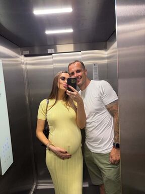 Marko Jovanović sa suprugom Ivanom