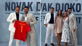 Stevan Jovetić i Novak Đoković na prmociji dokumentarca