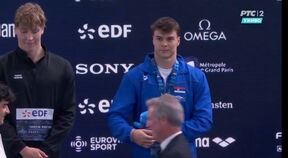 Andrej Barna na finalu Evropskog prvenstva u Parizu 2026