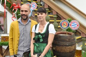 Pep Gvariola sa suprugom Kristinom Serom