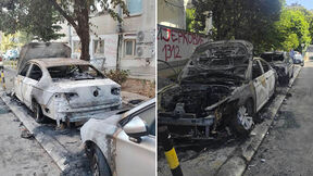 Zapaljeni automobili na Voždovcu.jpg