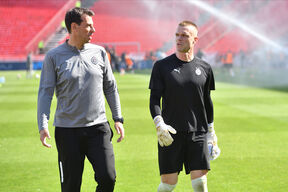 Nemanja Jovšić i Aleksandar Jovanović na večitom derbiju Zvezda Partizan
