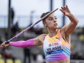 Adriana Vilagoš na mitingu u Lozani