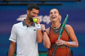 Novak Đoković i Arina Sabalenka igraju zajedno na US Openu