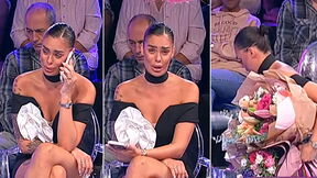 Trenutak kada Mina napušta emisiju