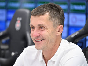 Trener fudbalera Partizana Saša Ilić.
