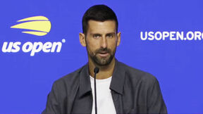 Novak Đoković govori na konferenciji US Opena