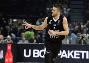 Nemanja Gordić u dresu Partizana