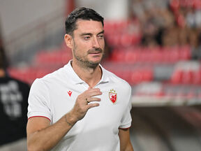 Albert Rijera, trener Crvene zvezde.