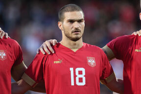 Đorđe Jovanović u dresu reprezentacije Srbije