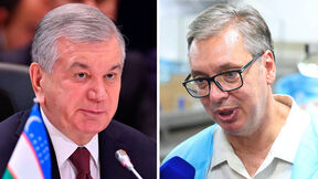 Predsednik Uzbekistana Šavkat Mirzijojev i Aleksandar Vučić