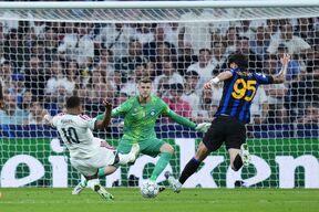 Fudbaleri Real Madrida i Intera u Ligi šampiona.