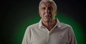 Željko Obradović na promociji dresa Panatinaikosa