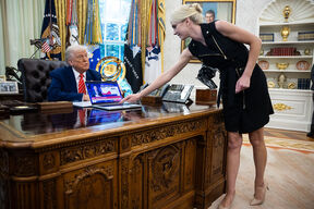 Donald Tramp i Natali Harp