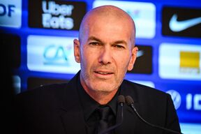 Zinedin Zidan na konferenciji za medije