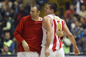 Pero Antić u dresu Crvene zvezde u prvom mandatu