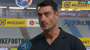 Albert Rijera daje izjavu za TV Arena Sport.