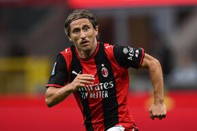 Luka Modrić na utakmici Milan - Leće