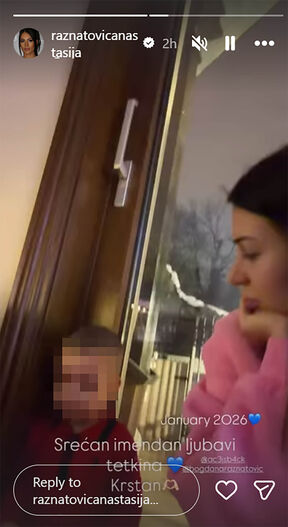 Anastasija Ražnatović čestitala Krstanu imendan 5.jpg