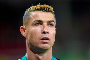 Kristijano Ronaldo na zagrevanju u Norveškoj